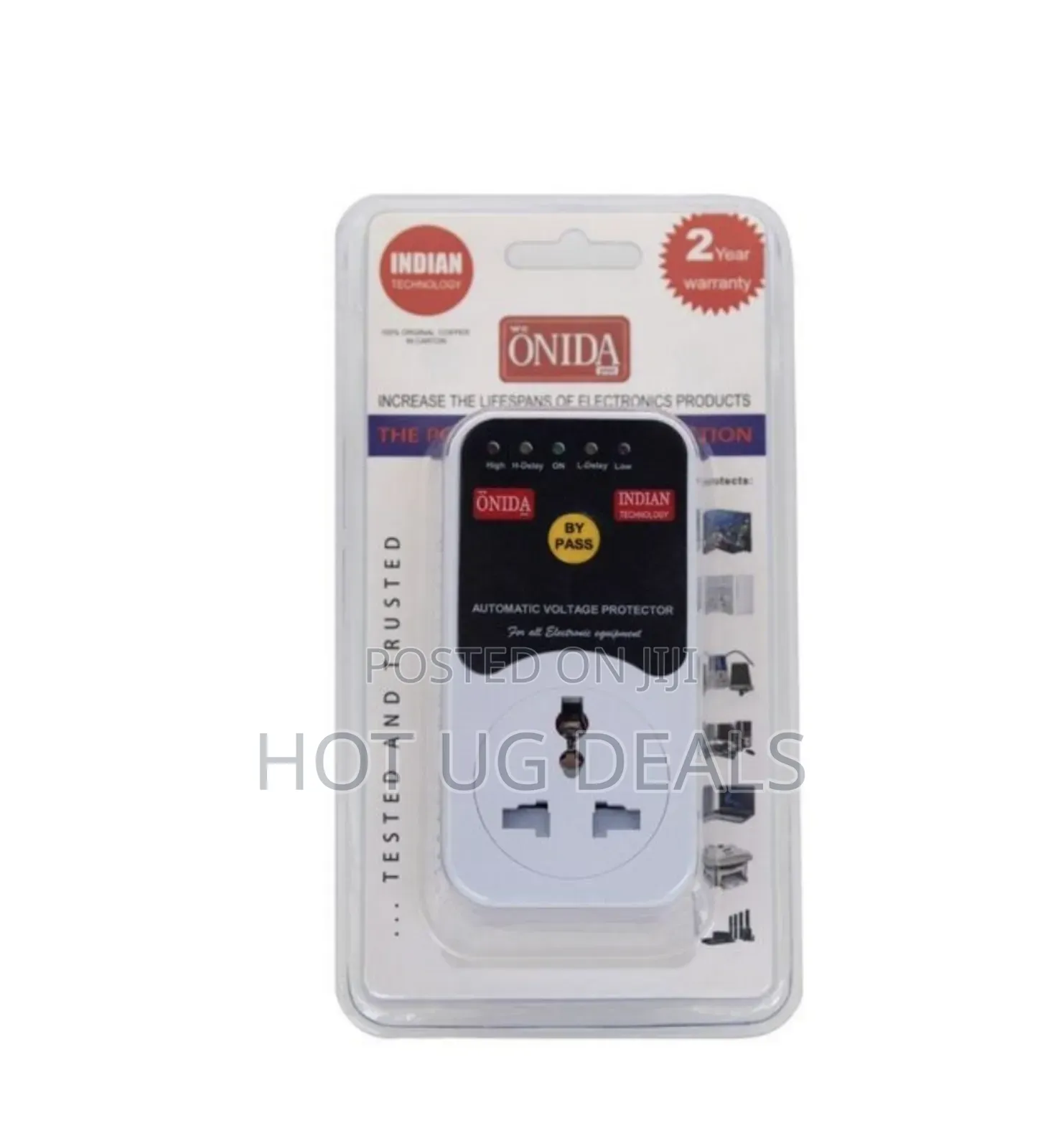 Onida Plus  Voltage/Power Guard - White (2yrs Wrty)