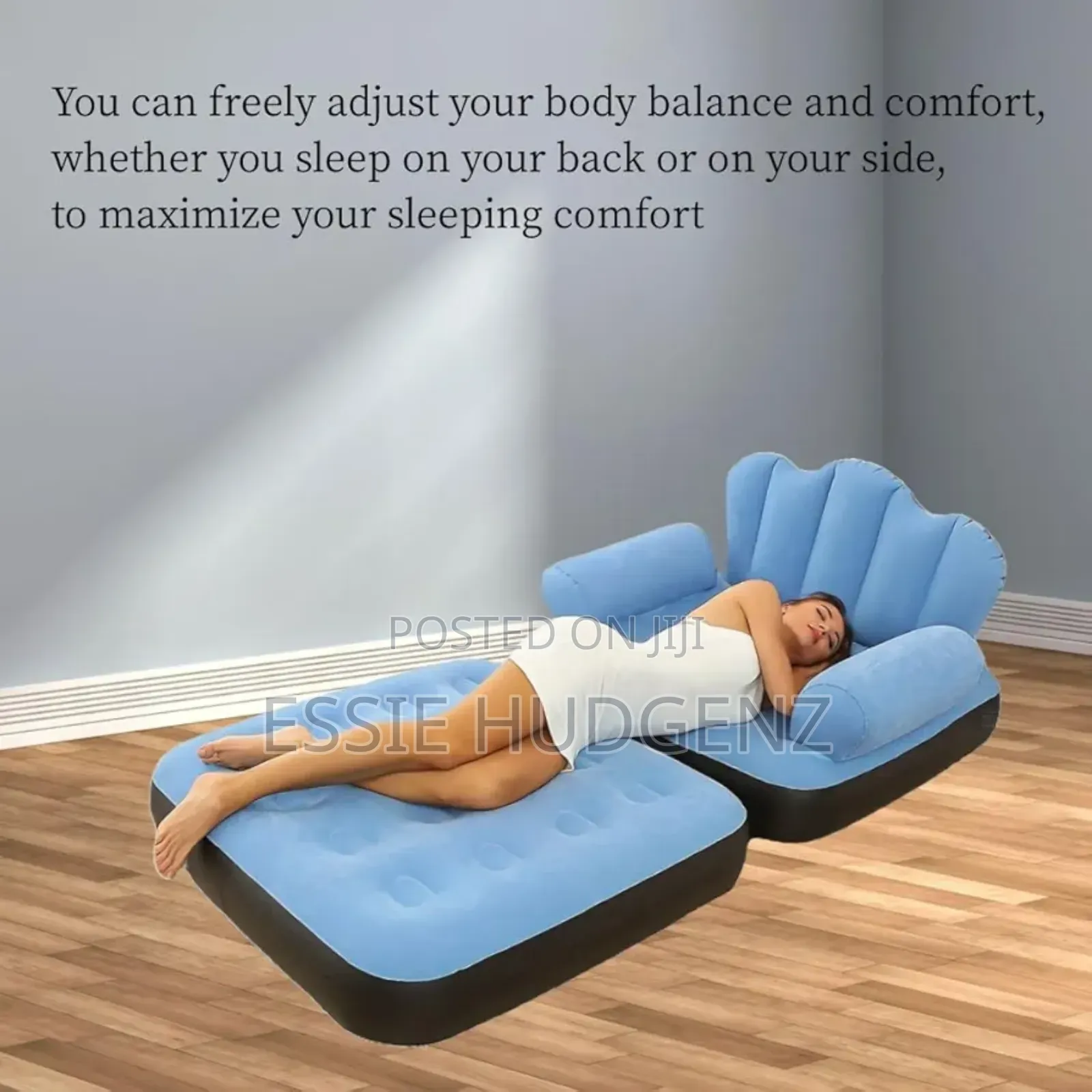 Air Sofa Bed With Pump( Single)