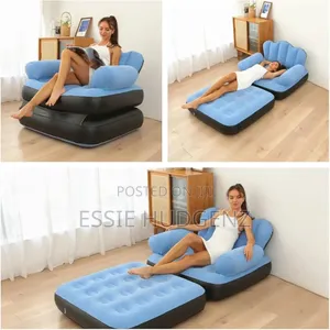 Air Sofa Bed With Pump( Single)