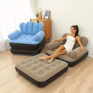 Air Sofa Bed With Pump( Single)