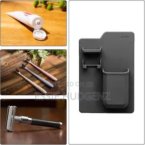 Wall Stackable Toothbrush and Shaver Holder