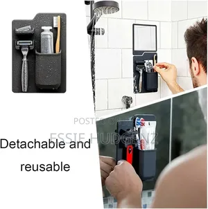 Wall Stackable Toothbrush and Shaver Holder
