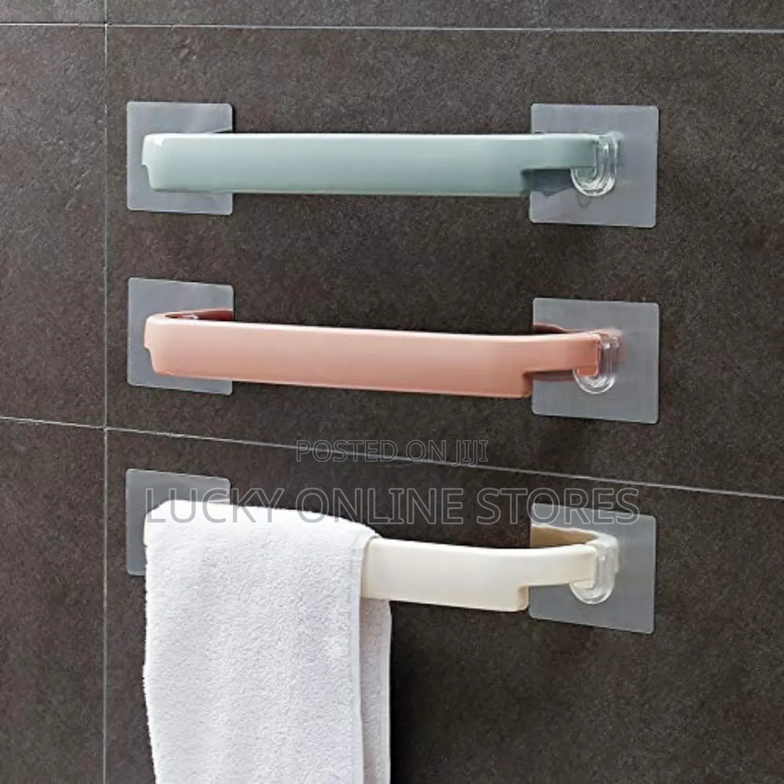 Wall Mounted Bathroom Towel Holder