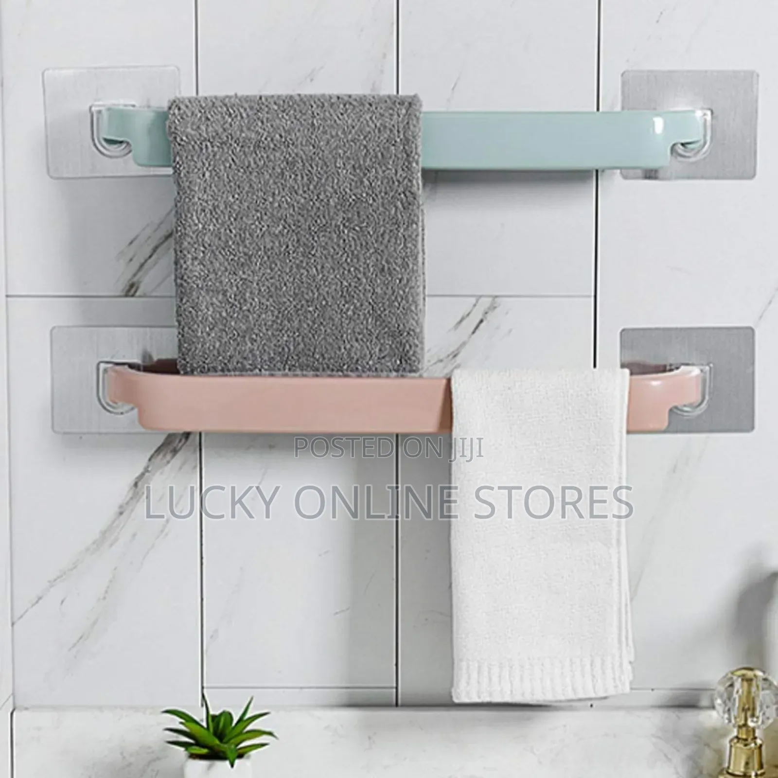 Wall Mounted Bathroom Towel Holder