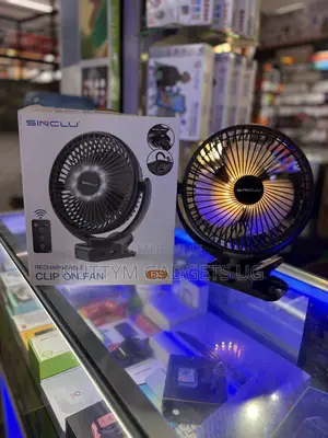 Rechargeable Click on Fan