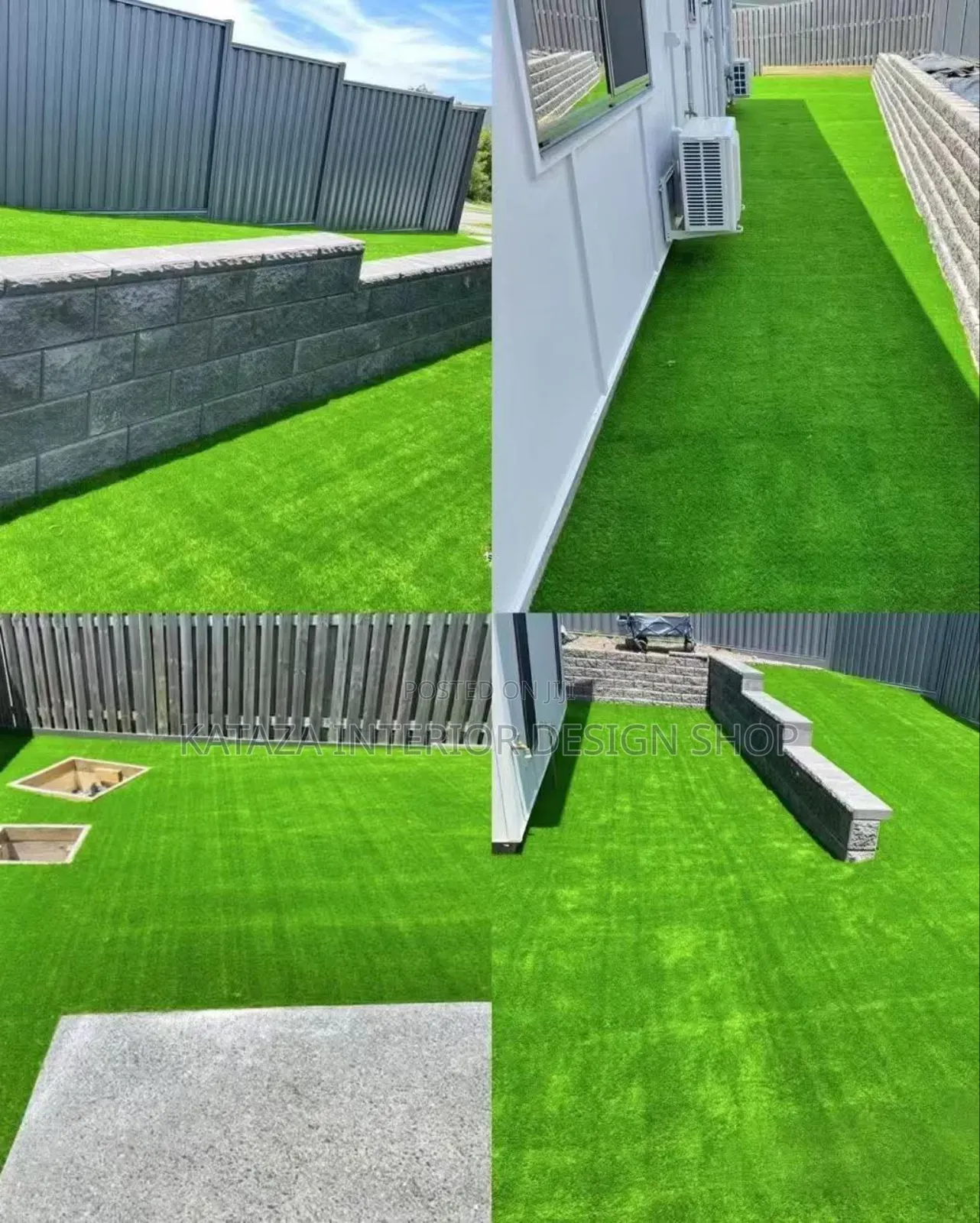 Compound Green Grass Carpet/Artificial Grass