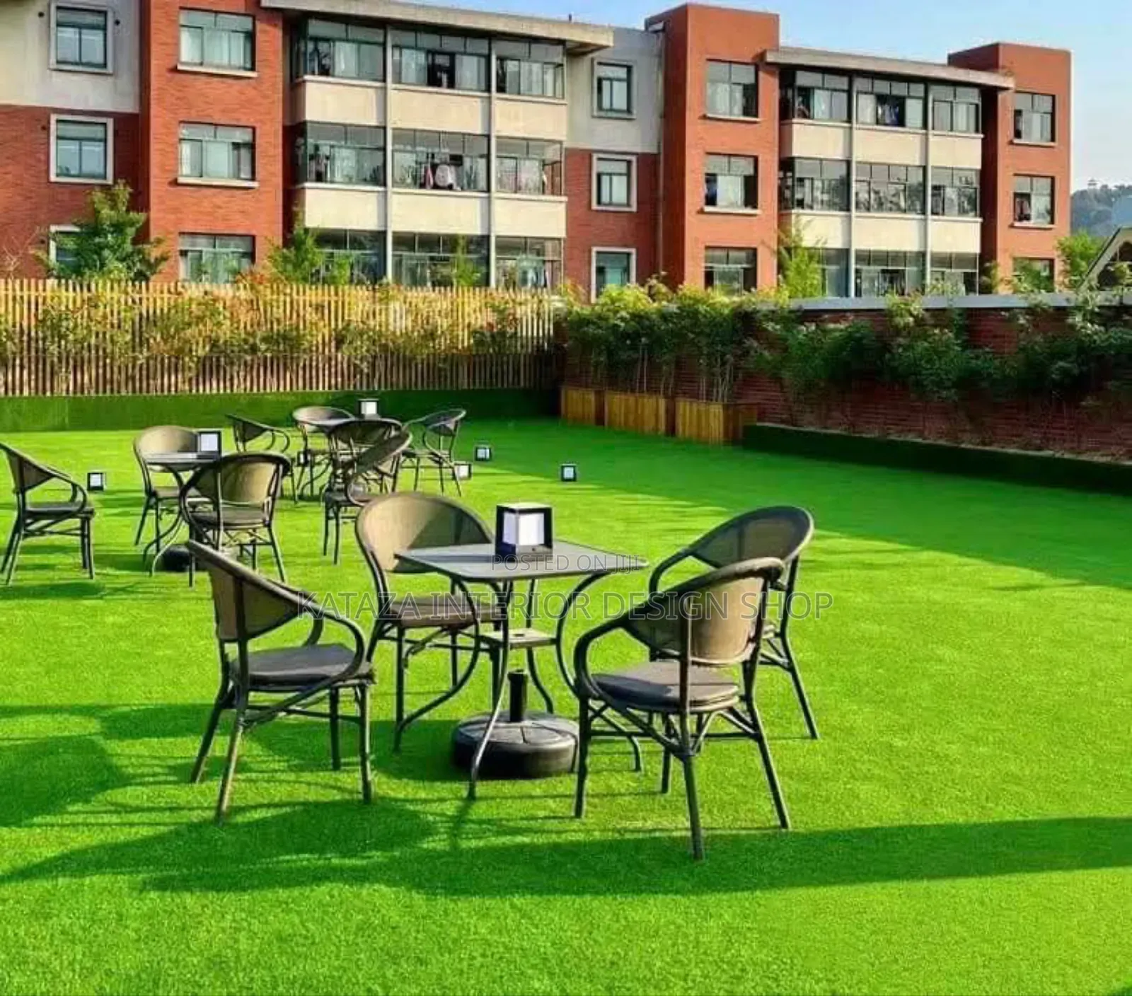 Compound Green Grass Carpet/Artificial Grass