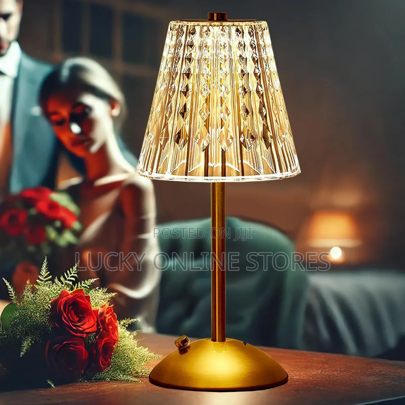 Wireless Touch Bedside Lamp