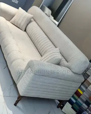 2 Seater Cream Sofa