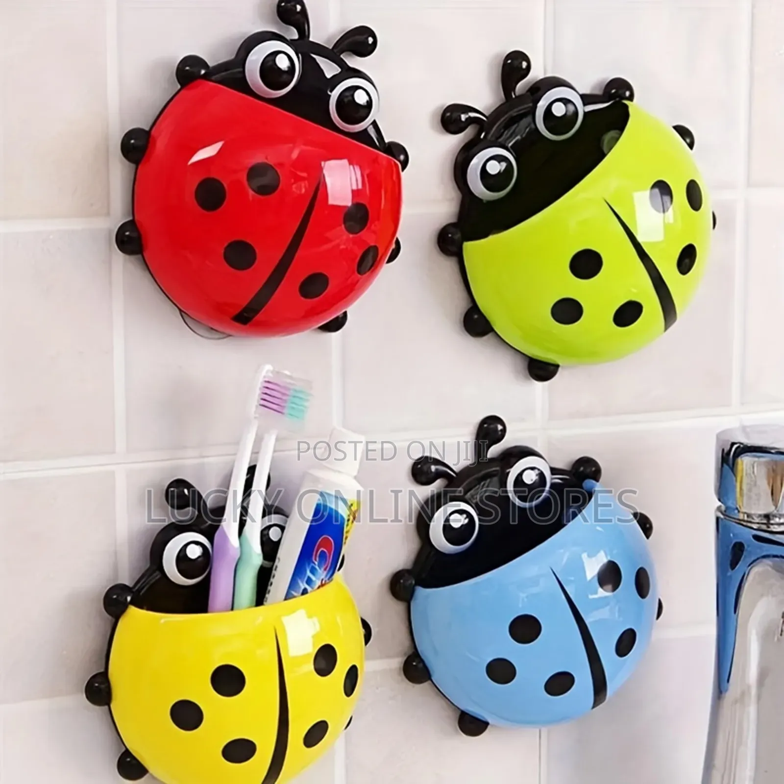 Wall Mounted Toothbrush Storage Rack
