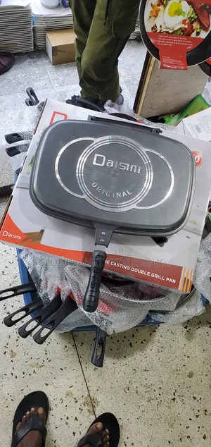 Daisini 40cm Die Casting Double BBQ Grill Pans // Original