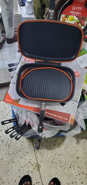 Daisini 40cm Die Casting Double BBQ Grill Pans // Original