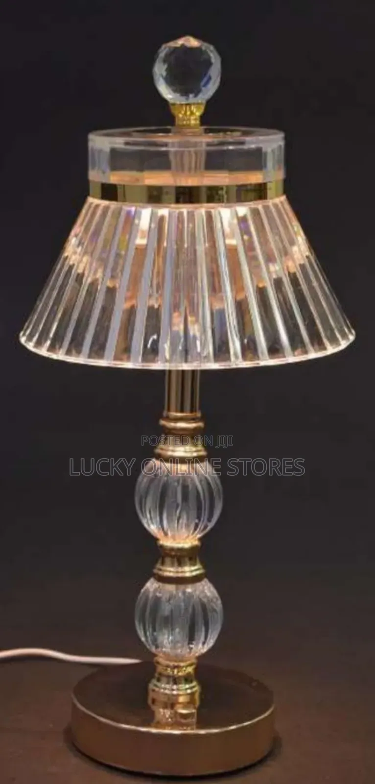 Yati Crystal Luxury Led Table Lamp