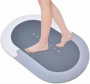 Water Absorbent Non Slip Bathroom Mat
