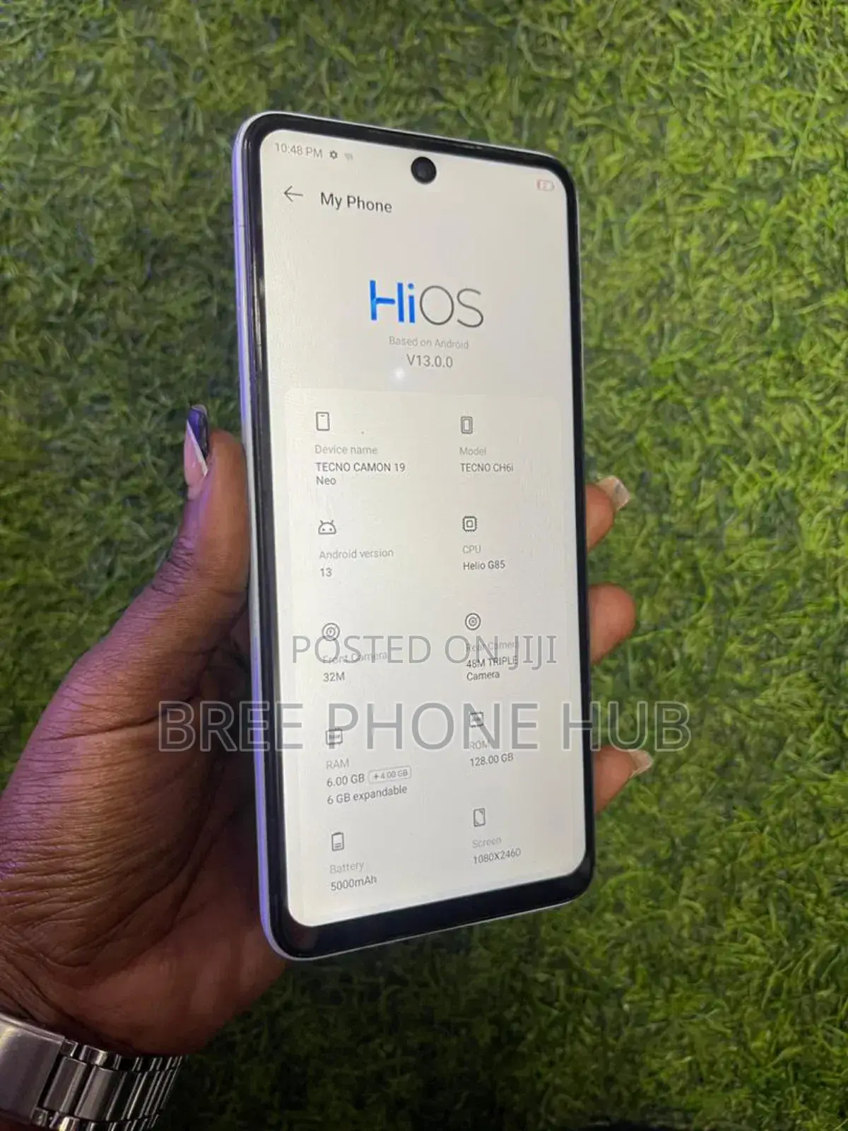 Tecno Camon 19 Neo 128 GB White
