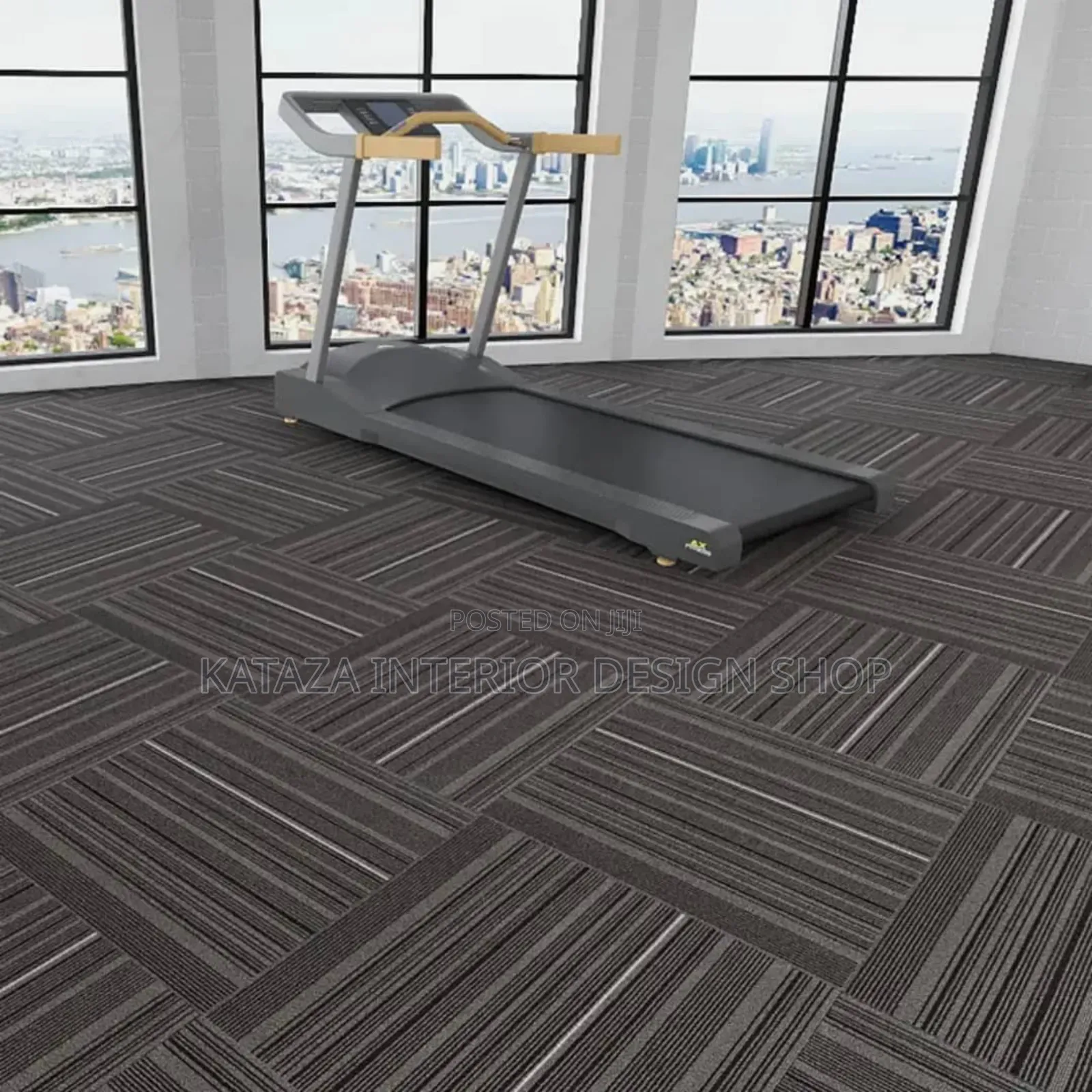 Office Woolen Tile Floor Carpets