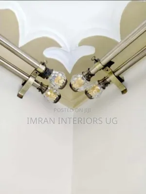 Favorable Cheap Smooth and Twisted Curtain Rods Per Meter.