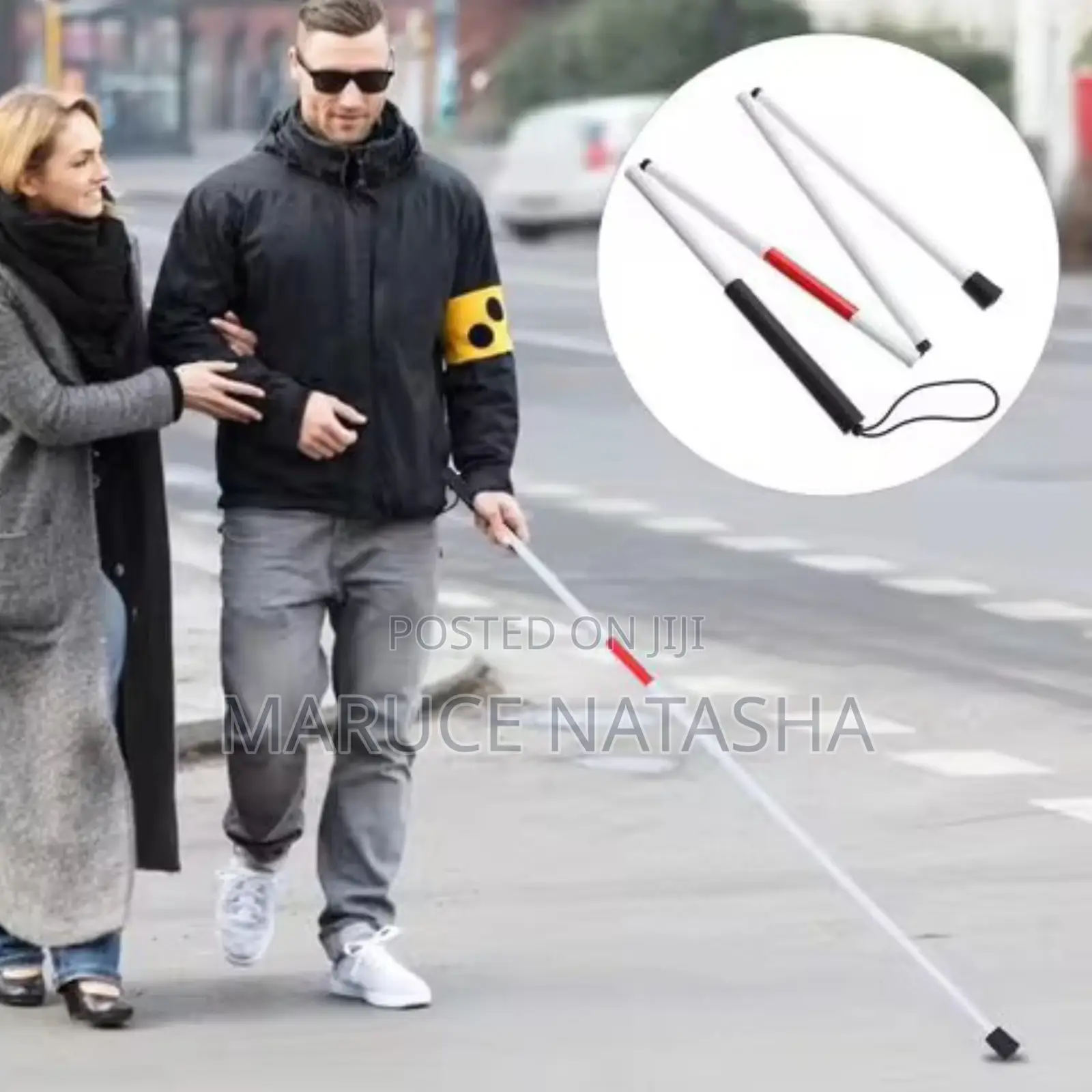 Blind Support White Cane