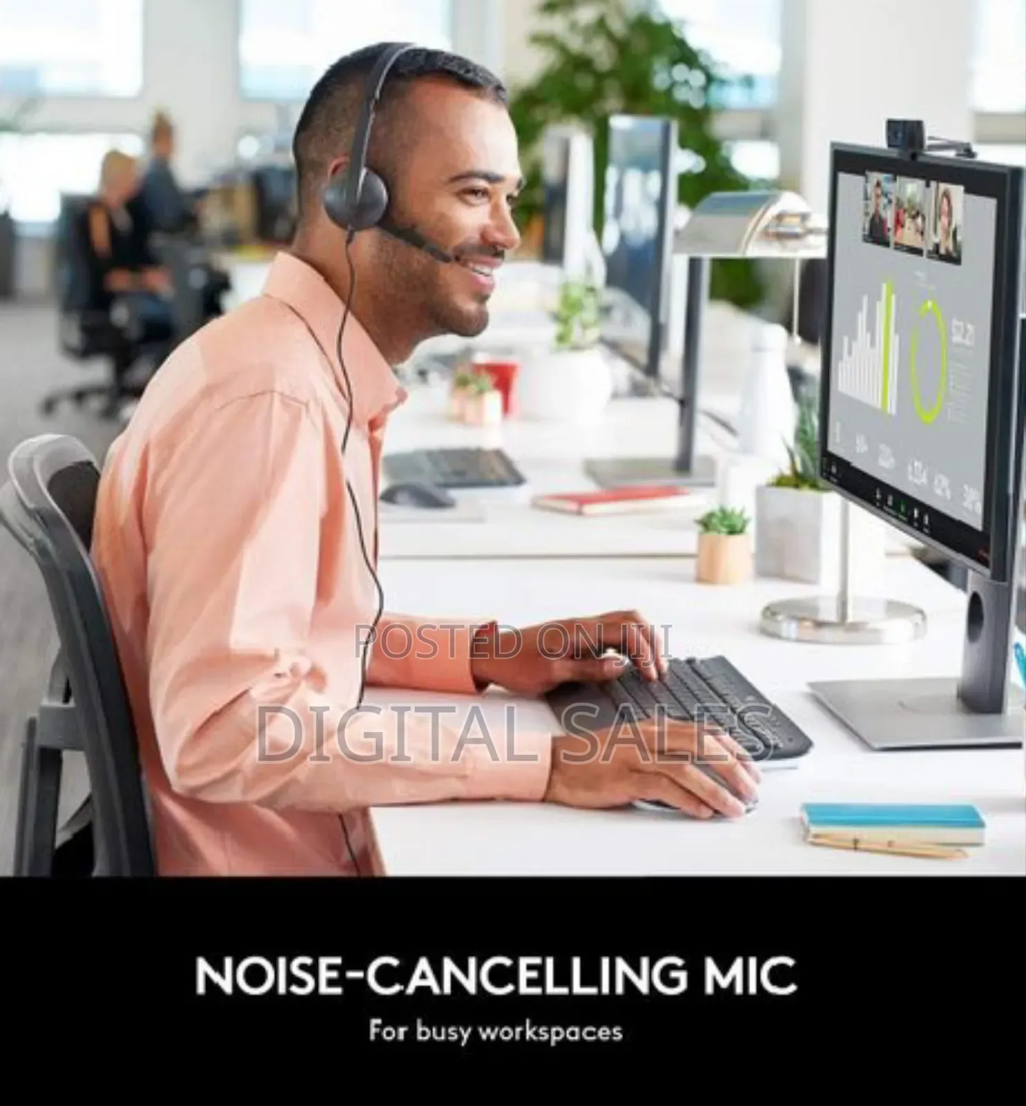 Logitech Usb Headset H340, Stereo, Usb Headset for Windows A
