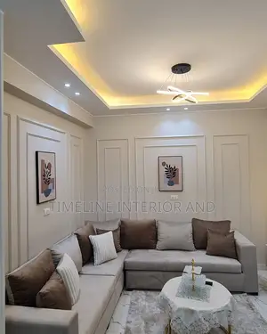 Elegant Gypsum Ceiling With Lights