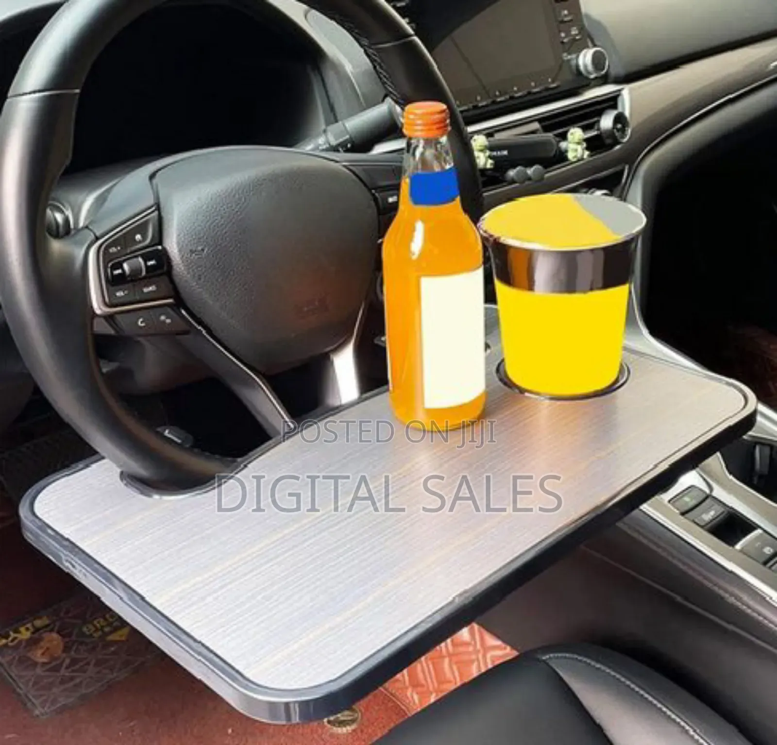 Portable Steering Wheel Dining Table
