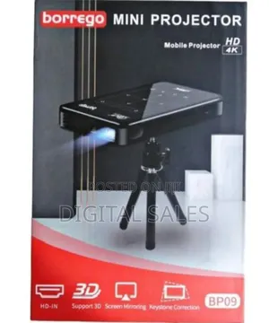 Borrego P09 Portable Ultra Mini Smart Projector
