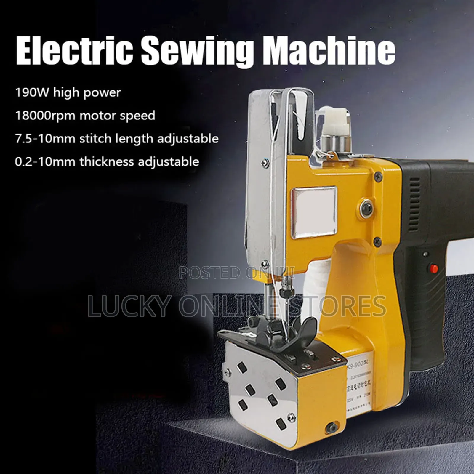 Portable Electric Sewing/Sealing Fabric Machine