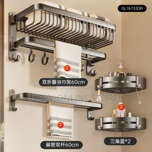 Multifunctional Bathroom Organizer Set