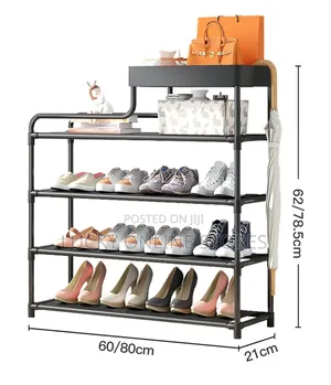 Multi Layer Shoe Rack With Storage Frame