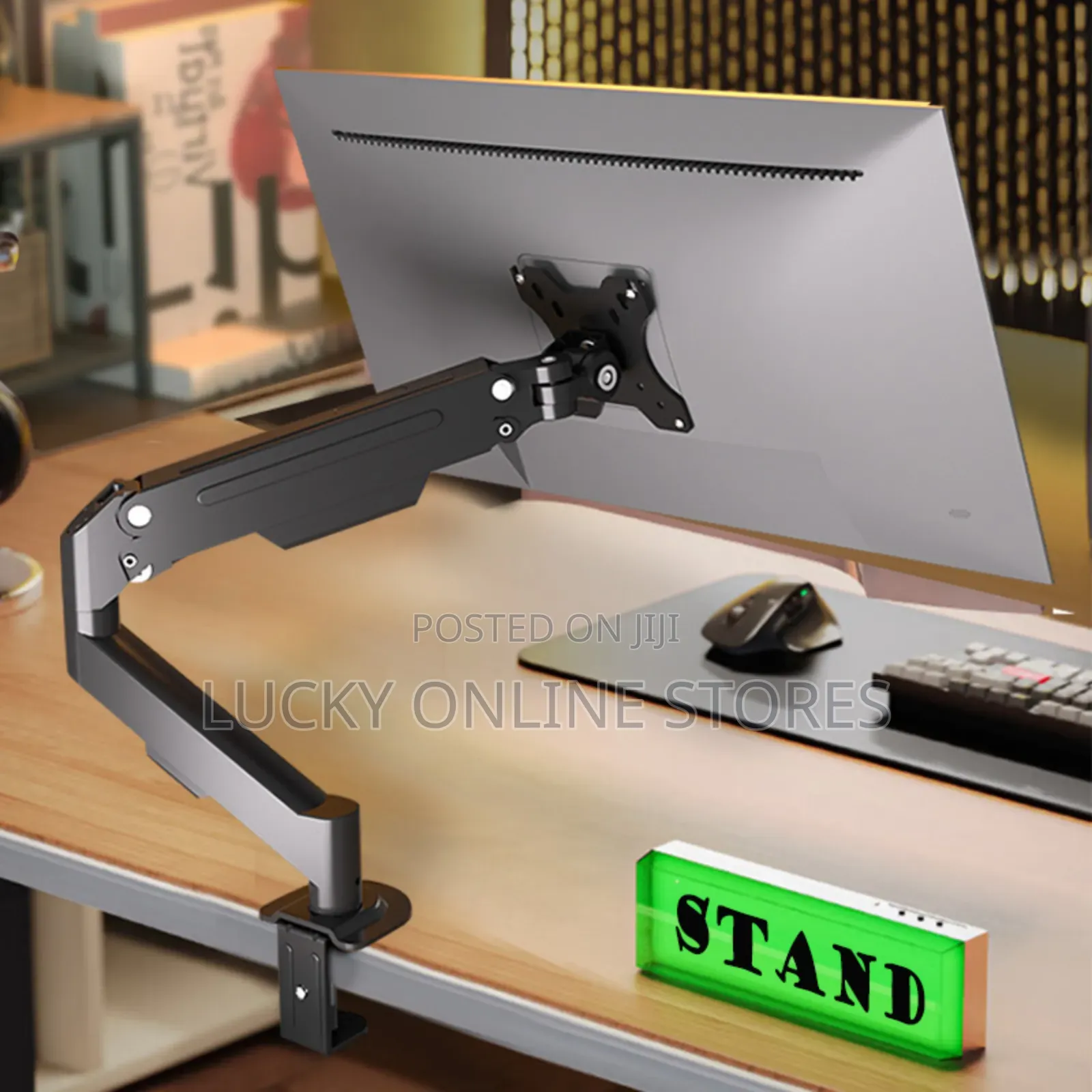 Full Motion Adjustable Laptop Desk With Tray