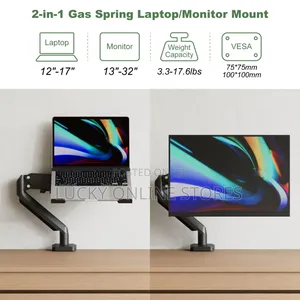 Full Motion Adjustable Laptop Desk With Tray