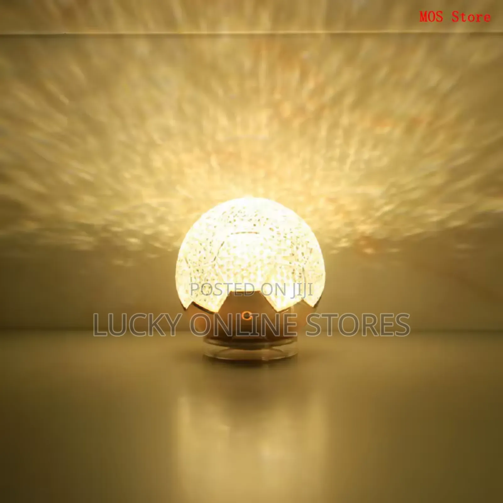 Led Football Rechargeable Table Lamp
