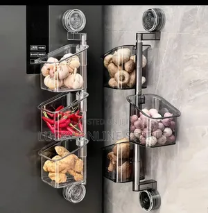 Rotatable Wall Mounted Kitchen Organizer