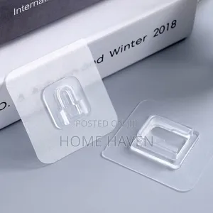 Adhesive Plastic Wall Hooks