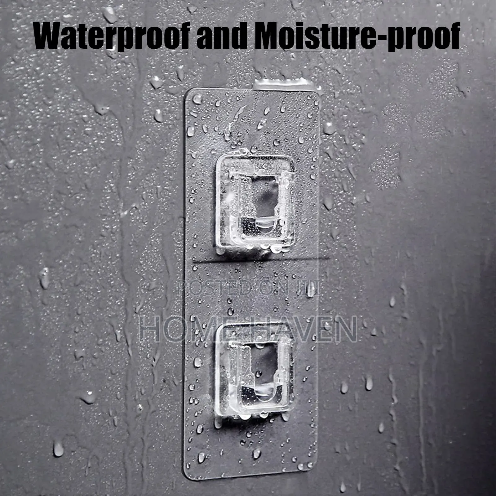 Adhesive Plastic Wall Hooks