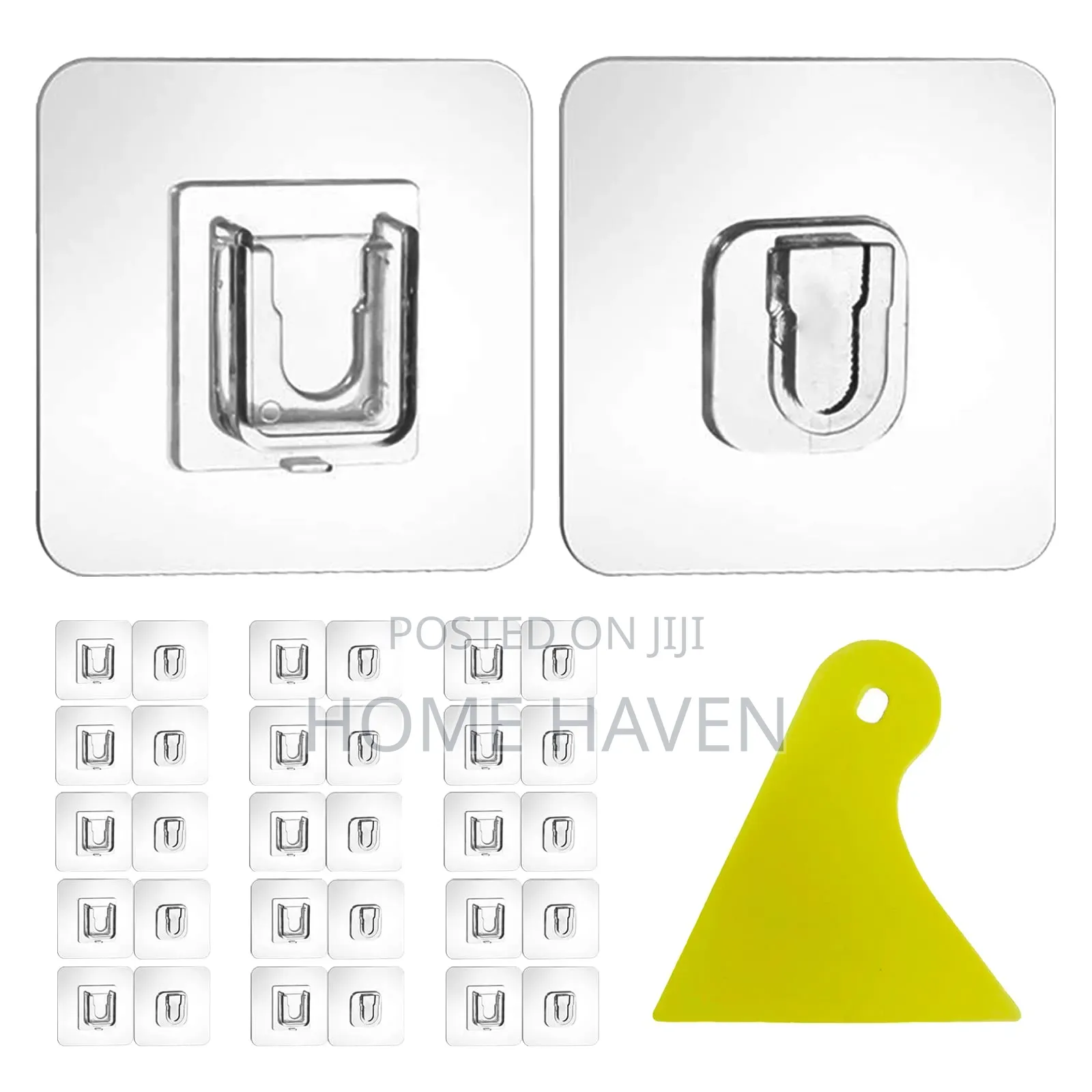 Adhesive Plastic Wall Hooks