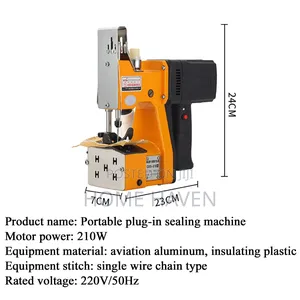 Portable Plug in Sealing Machine