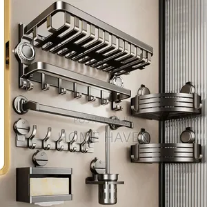 7pc Bathroom Organizer