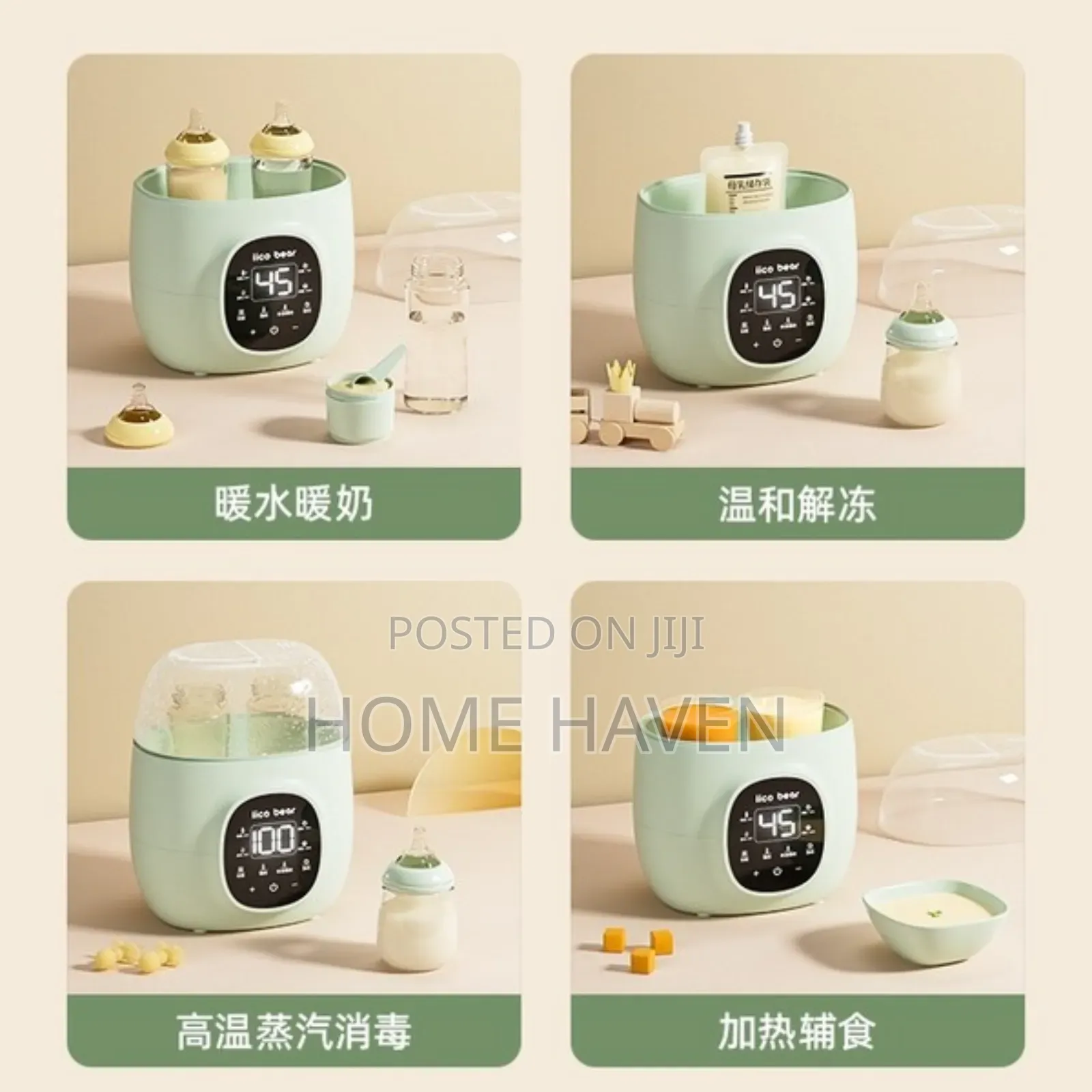 Smart Bottle Warmer With LCD Screen