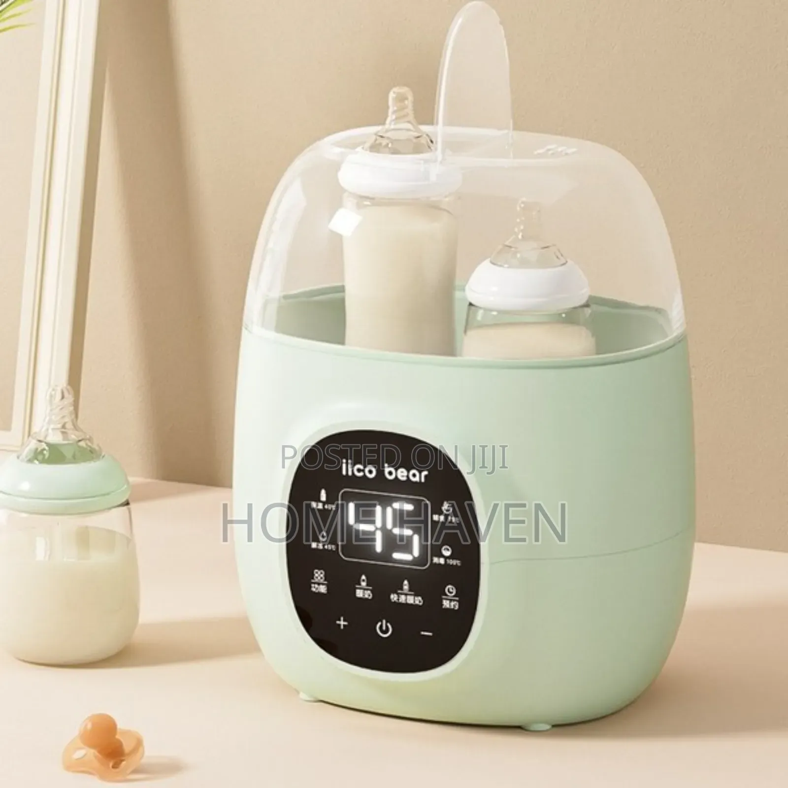 Smart Bottle Warmer With LCD Screen
