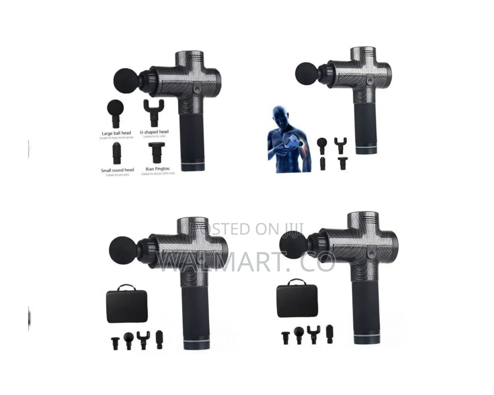 4 Head Tissue Professional Handheld Massage Gun