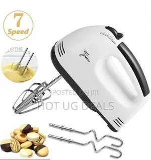 7 Speed Egg Beater, Hand Mixer 180w- Multicolor