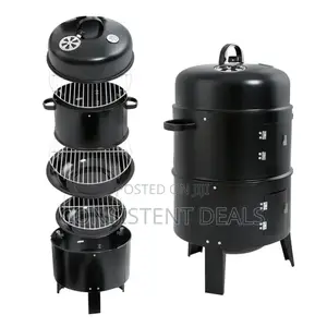 Round BBQ Smoker Grill