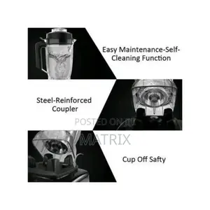 Silver Crest Commercial Blender for Heavy Duty Works
