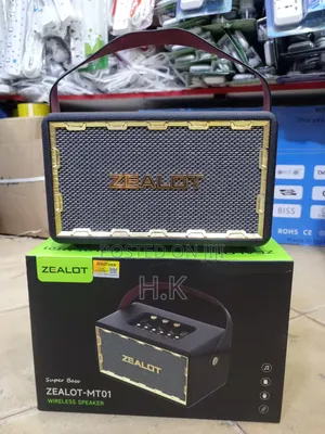 Zealot Mt01 Retro Portable Wireless Bluetooth Speaker.