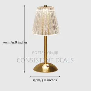 Luxury Bedside Vintage 3 Color Lamp