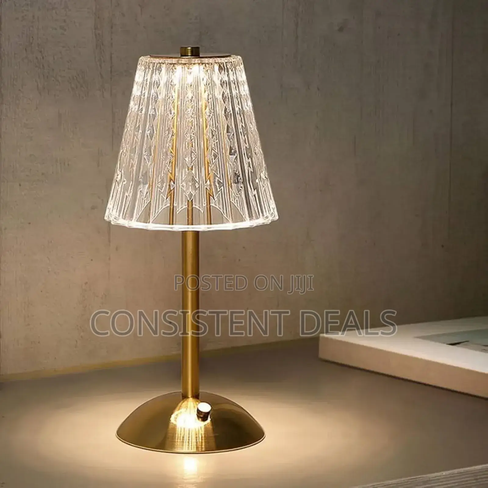 Luxury Bedside Vintage 3 Color Lamp