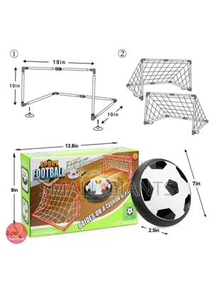 Toddler Football Goal Hover Ball Led Soccer Little Sport Toy