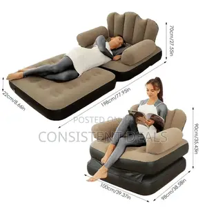 2in1 Inflatable Air Sofa / Single Bed