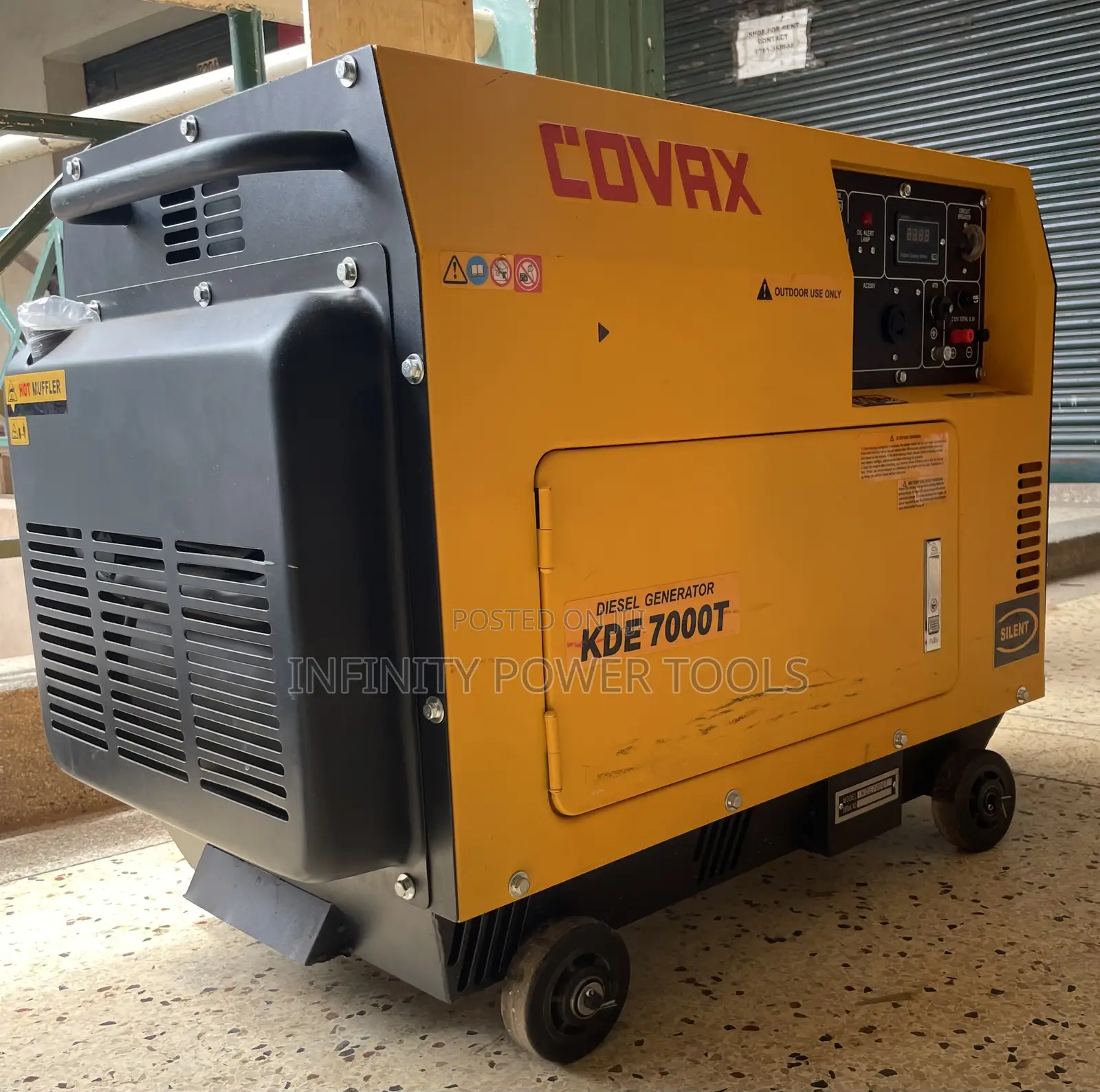 Covax Diesel Generator 7kva